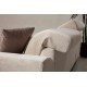 Corner Sofa Frido Corner Right (L3+Chl) - Ecru Ecru
