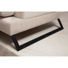 Corner Sofa Frido Corner Right (L3+Chl) - Ecru Ecru