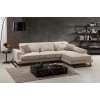 Corner Sofa Frido Corner Right (L3+Chl) - Ecru Ecru