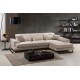 Corner Sofa Frido Corner Right (L3+Chl) - Ecru Ecru