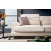 Corner Sofa Frido Corner Right (L3+Chl) - Ecru Ecru