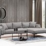 Corner Sofa Leo Corner Right - Grey Grey