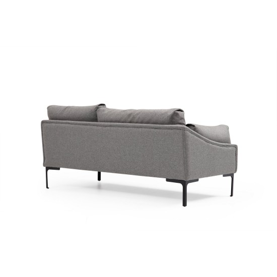 Corner Sofa Leo Corner Right - Grey Grey Corner Sofa Leo Corner Right - Grey Grey