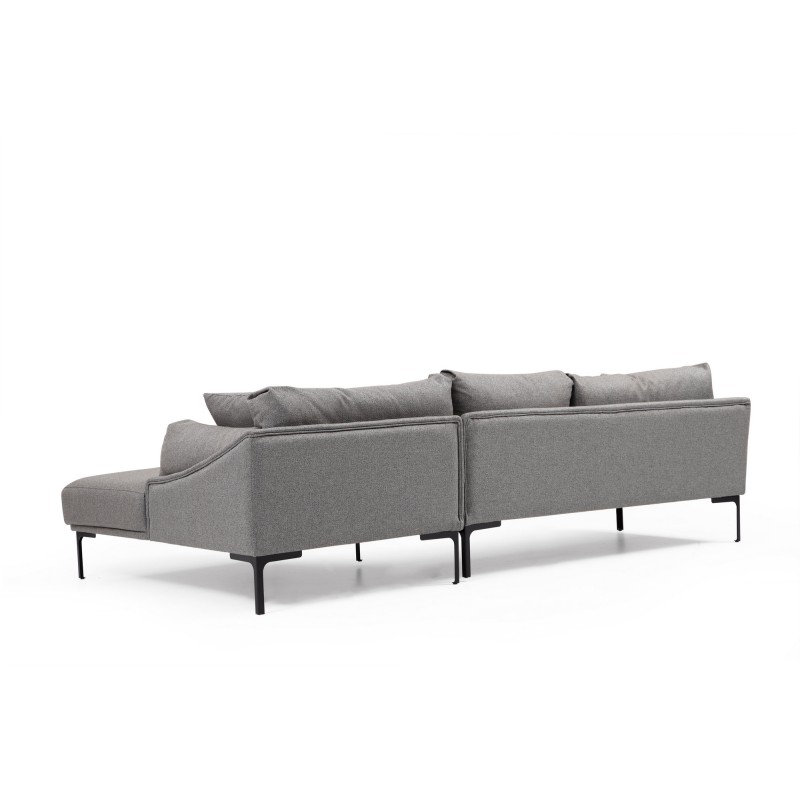 Corner Sofa Leo Corner Right - Grey Grey