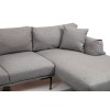 Corner Sofa Leo Corner Right - Grey Grey