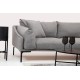Corner Sofa Leo Corner Right - Grey Grey Corner Sofa Leo Corner Right - Grey Grey