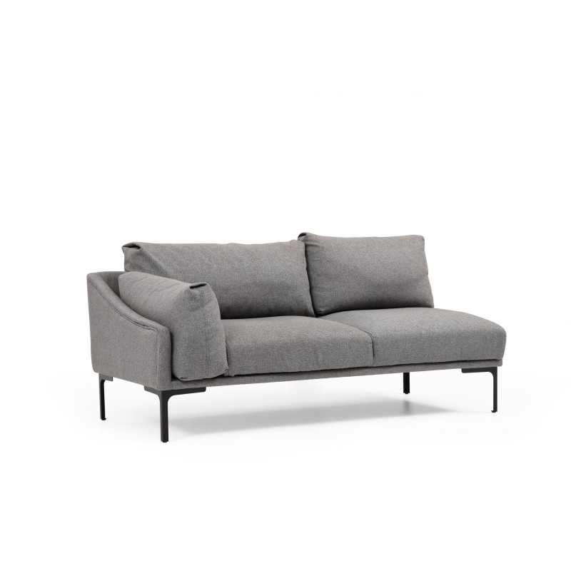 Corner Sofa Leo Corner Right - Grey Grey
