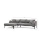 Corner Sofa Leo Corner Left - Grey Grey