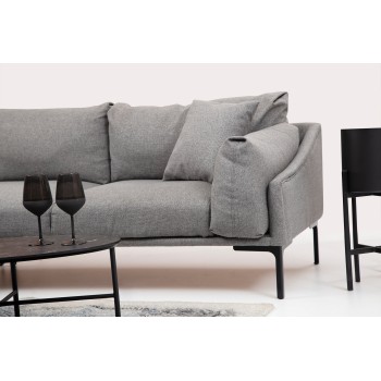 Corner Sofa Leo Corner Left - Grey Grey