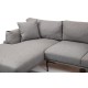 Corner Sofa Leo Corner Left - Grey Grey