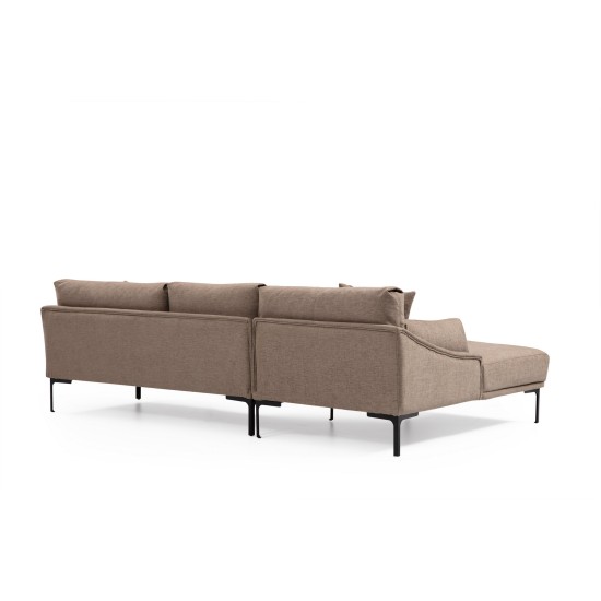 Corner Sofa Leo Corner Left - Mocha Mocha