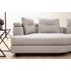 Γωνιακός Καναπές Δεξιά Γωνία Padova - Χρώμα Light Grey - 385x200x70εκ