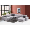 Corner Sofa Lena Corner - Light Grey Light Grey