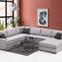 Corner Sofa Lena Corner - Light Grey Light Grey