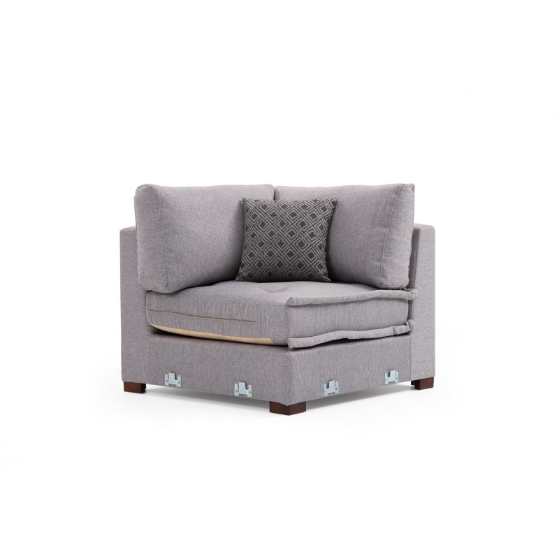 Corner Sofa Lena Corner - Light Grey Light Grey
