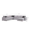 Corner Sofa Lena Corner - Light Grey Light Grey