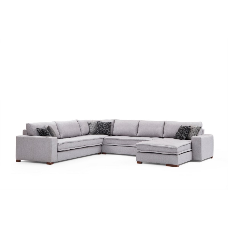 Corner Sofa Lena Corner - Light Grey Light Grey