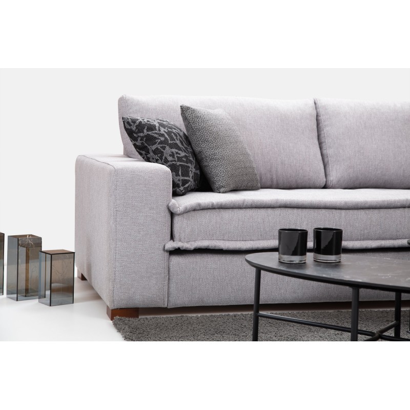 Corner Sofa Lena Corner - Light Grey Light Grey