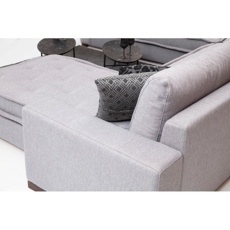 Corner Sofa Lena Corner - Light Grey Light Grey