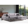 Corner Sofa Lena Corner Right ( L3+Chl ) - Light Grey Light Grey