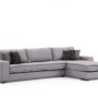 Corner Sofa Lena Corner Right ( L3+Chl ) - Light Grey Light Grey