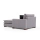 Corner Sofa Lena Corner Right ( L3+Chl ) - Light Grey Light Grey Corner Sofa Lena Corner Right ( L3+Chl ) - Light Grey Light Grey