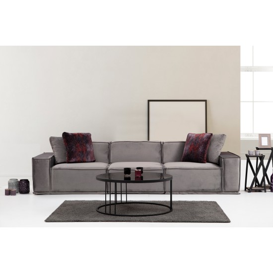 3-Seat Sofa Lego 3 Seater Grey Atelier del Sofa 3-Seat Sofa Lego 3 Seater Grey
