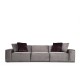 3-Seat Sofa Lego 3 Seater Grey Atelier del Sofa 3-Seat Sofa Lego 3 Seater Grey