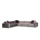 Corner Sofa Lego Corner 1 (L1-O1-C-O1-O1-1R) Grey