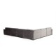 Corner Sofa Lego Corner 1 (L1-O1-C-O1-O1-1R) Grey