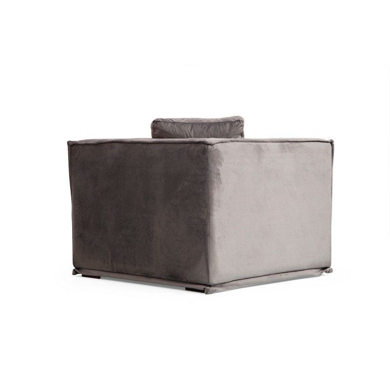 Γωνιακός Καναπές - Lego Corner - 560ARE1185 - Χρώμα Grey - 300x388x76εκ