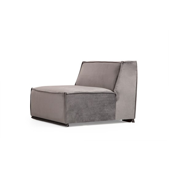 Corner Sofa Lego Corner 1 (L1-O1-C-O1-O1-1R) Grey