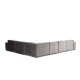 Corner Sofa Lego Corner 2 (L1-O1-O1-C-O1-1R) Grey