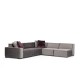 Corner Sofa Lego Corner 4 (L1-O1-C-O1-O1) Grey