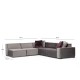 Corner Sofa Lego Corner 5 (O1-O1-C-O1-1R) Grey