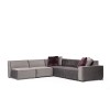 Corner Sofa Lego Corner 5 (O1-O1-C-O1-1R) Grey