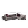Corner Sofa Lego Corner 6 (L1-O1-C-O1) Grey