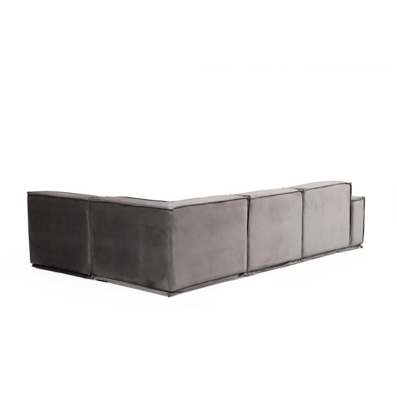 Corner Sofa Lego Corner 6 (L1-O1-C-O1) Grey