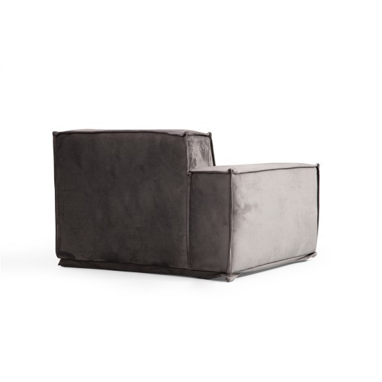 Corner Sofa Lego Corner 7 (O1-C-O1-1R) Grey