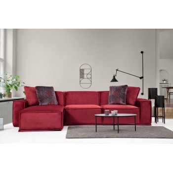 Corner Sofa Lego Corner 8 (Chl-O1-1R) Burgundy