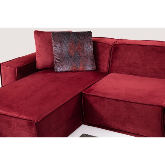 Corner Sofa Lego Corner 8 (Chl-O1-1R) Burgundy Corner Sofa Lego Corner 8 (Chl-O1-1R) Burgundy