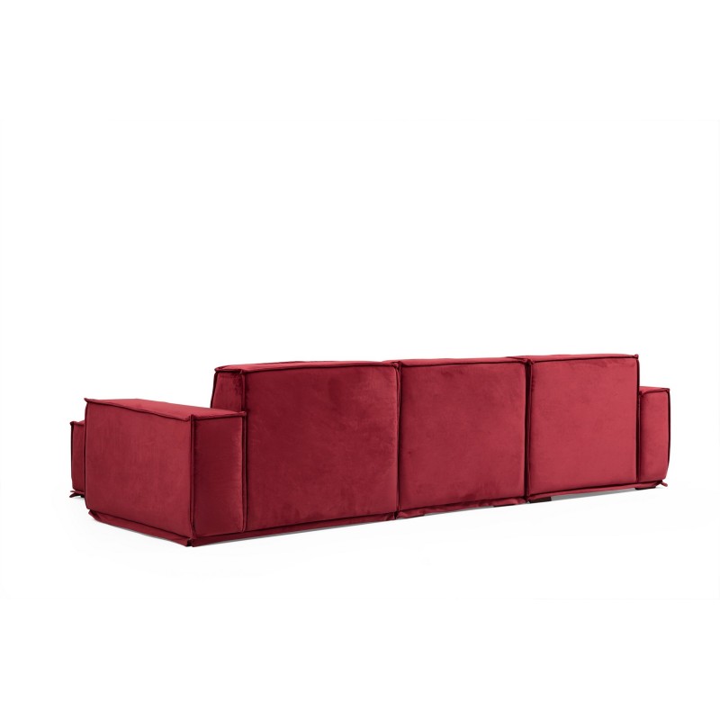 Corner Sofa Lego Corner 9 ( L1-O1-Chl) Burgundy
