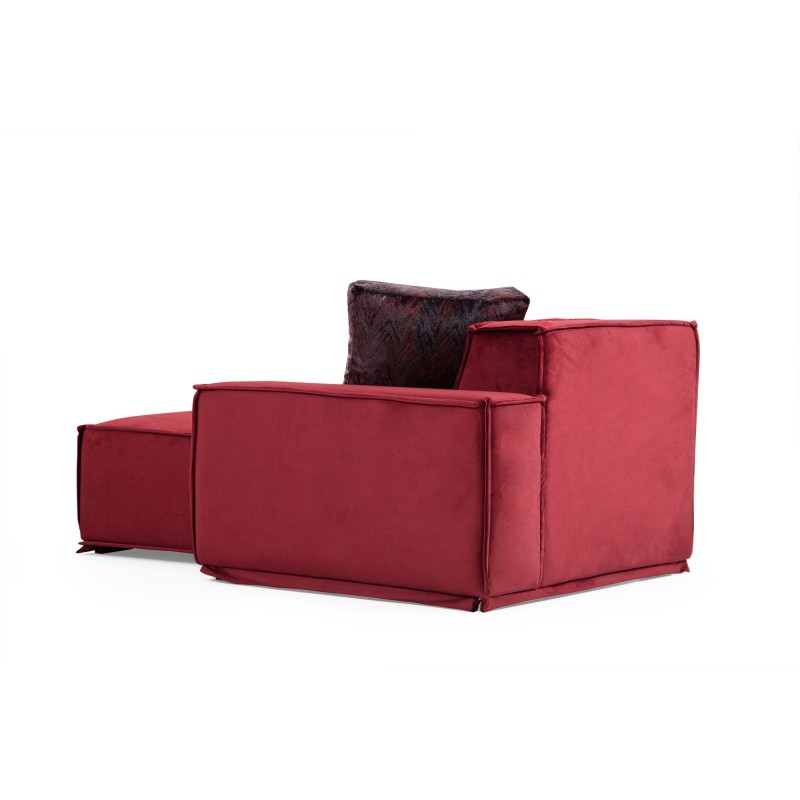 Corner Sofa Lego Corner 9 ( L1-O1-Chl) Burgundy