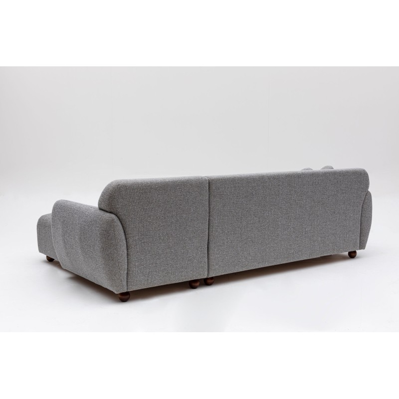 Corner Sofa Eddy Corner (L3-CHL) - Light Grey Light Grey