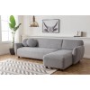 Corner Sofa Eddy Corner (L3-CHL) - Light Grey Light Grey
