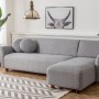 Corner Sofa Eddy Corner (L3-CHL) - Light Grey Light Grey