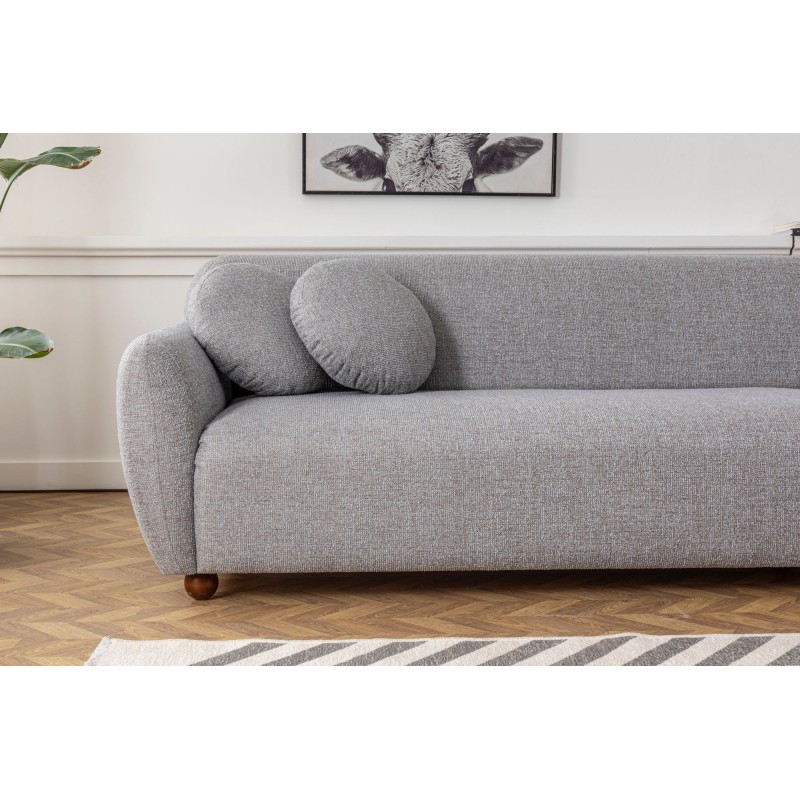 Corner Sofa Eddy Corner (L3-CHL) - Light Grey Light Grey
