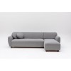 Corner Sofa Eddy Corner (L3-CHL) - Light Grey Light Grey
