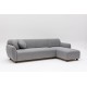 Corner Sofa Eddy Corner (L3-CHL) - Light Grey Light Grey