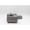 Corner Sofa Eddy Corner (L3-CHL) - Light Grey Light Grey